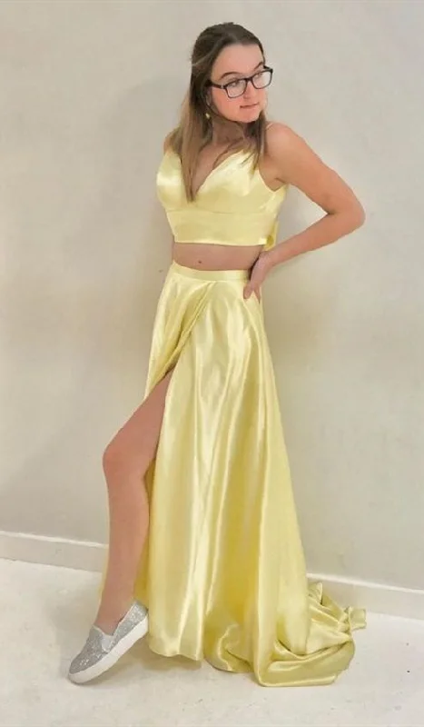 two piece long prom dresses, cheap yellow prom dresses, sexy party dresses for teens cg6840 Off-the-shoulder Bohemian Festive two piece long prom dresses, cheap yellow prom dresses, sexy party dresses for teens cg6840 Off-the-shoulder Bohemian Festive