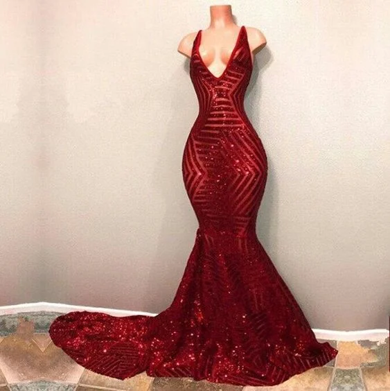 Red Sequins Prom Dresses,Shiny Mermaid Formal Dress, Long V neck Party Dress cg7184 Tunics Recommended stylist Red Sequins Prom Dresses,Shiny Mermaid Formal Dress, Long V neck Party Dress cg7184 Tunics Recommended stylist