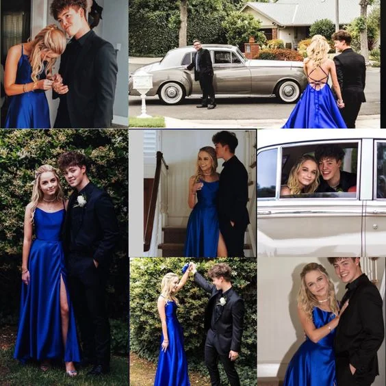 2020 Long Prom Dresses with Cross Back, Royal blue Prom Dresses Party Dresses cg7265 Tunics Handmade artisanal 2020 Long Prom Dresses with Cross Back, Royal blue Prom Dresses Party Dresses cg7265 Tunics Handmade artisanal