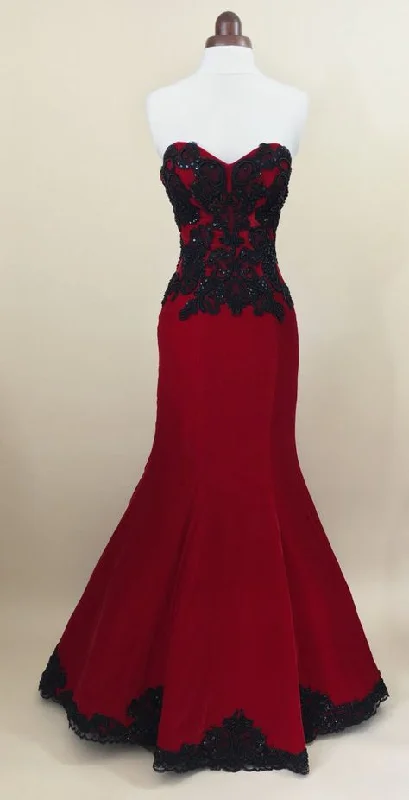 Red ball gown, prom dress, evening gown, party dress, long dress, velvet dress cg6872 Lace Sexy Club Red ball gown, prom dress, evening gown, party dress, long dress, velvet dress cg6872 Lace Sexy Club